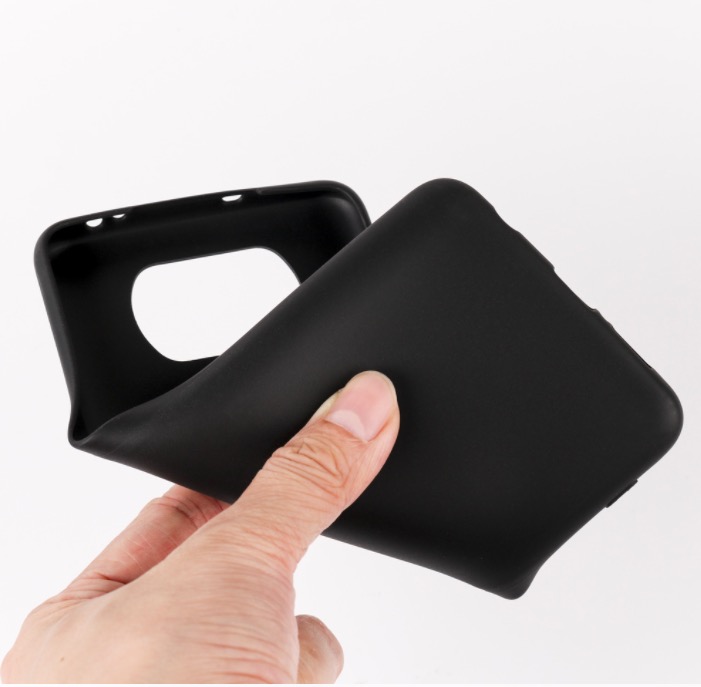 Ốp lưng silicon dẻo màu đen cho POCO X3 NFC