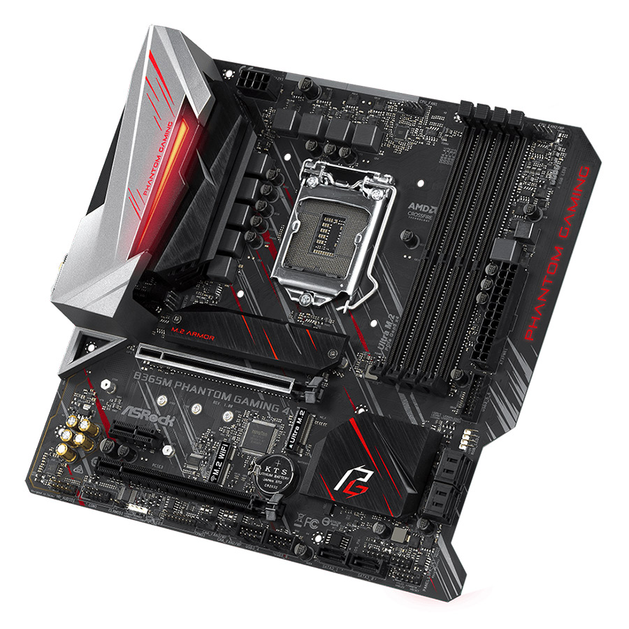 Bo Mạch Chủ Mainboard ASRock B365M Phantom Gaming 4 Socket 1151 - Hàng Chính Hãng