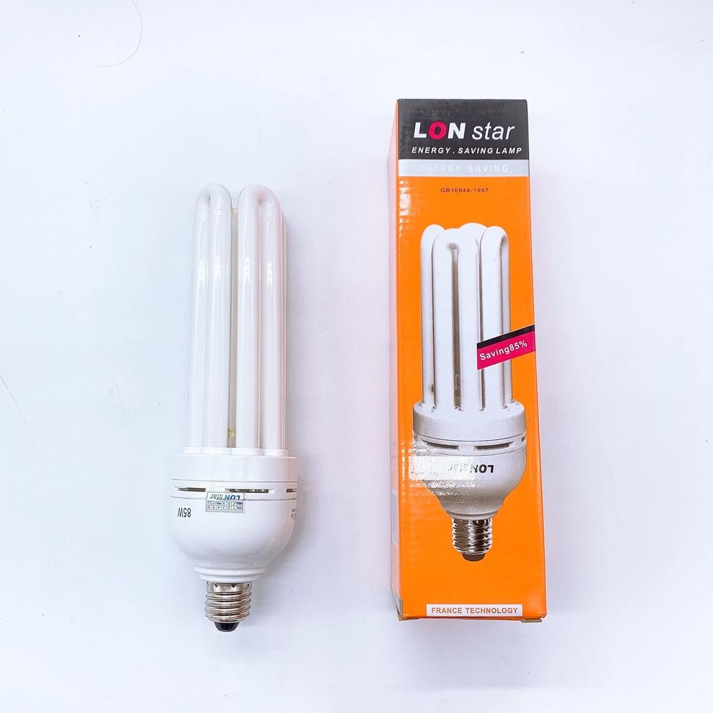 Bóng Đèn Compact 3UĐui E27 LONstar 20W,85W Ánh Sáng Trắng, Vàng -Tiết Kiệm Điện