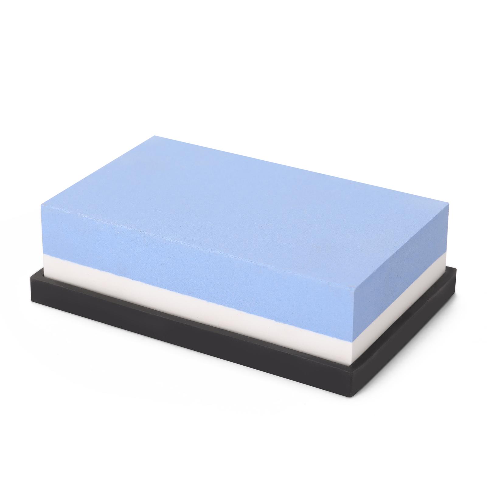 Portable Premium Whetstone Cut Sharpening Stone Household Cutter Sharpener Non Slip Base Cutter Sharpener
