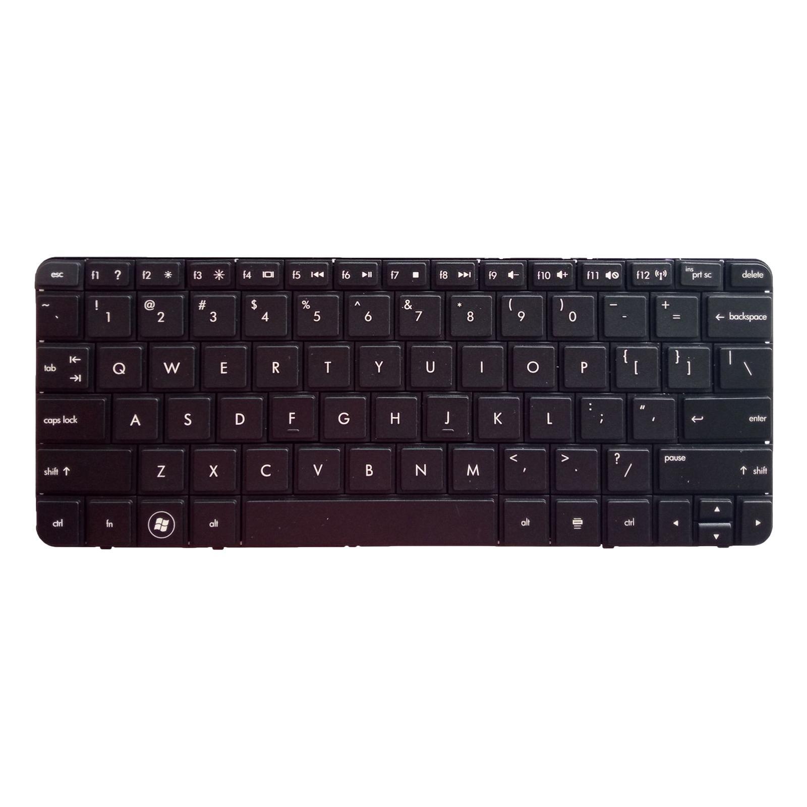 Replacement Keyboard US Layout Black High Performance for Mini210-1000 1050