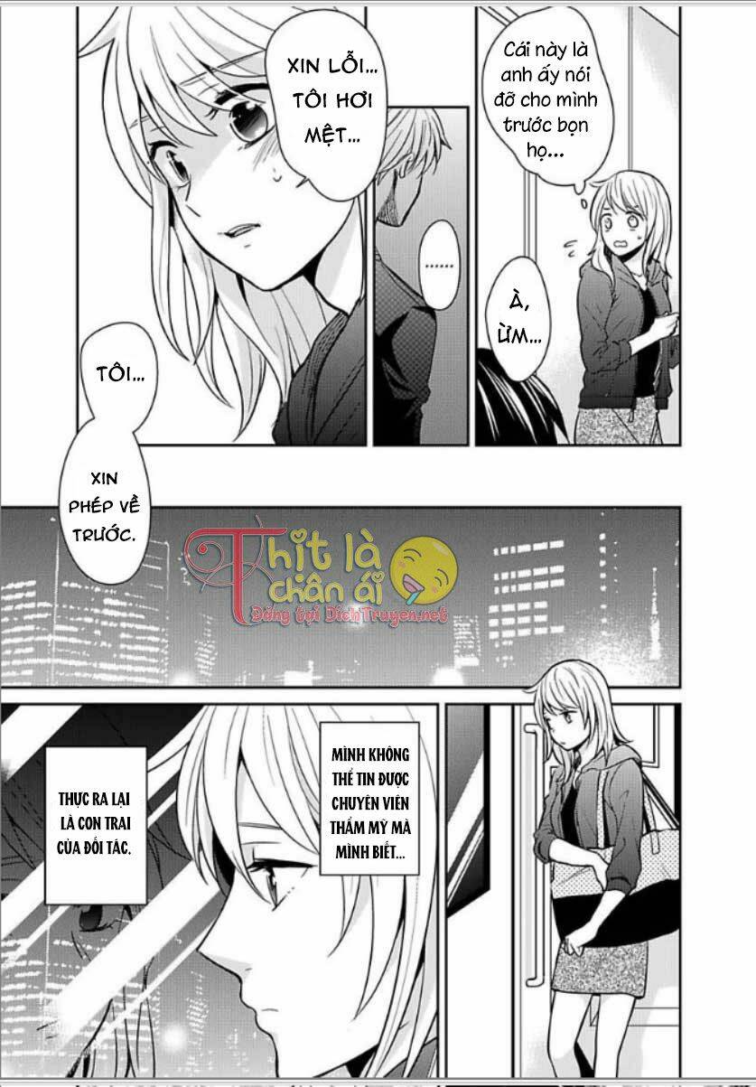 người đẹp hóa ra là quái vật? chàng trai thành thị và cô gái phố thị chapter 3 4