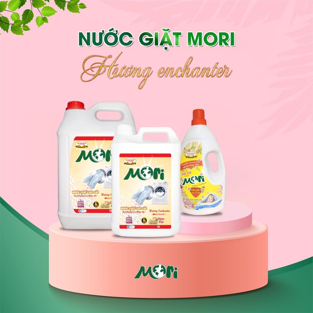 Nước Giặt Xả Cao Cấp Mori Lưu Hương Bền Lâu Can 2 Lít