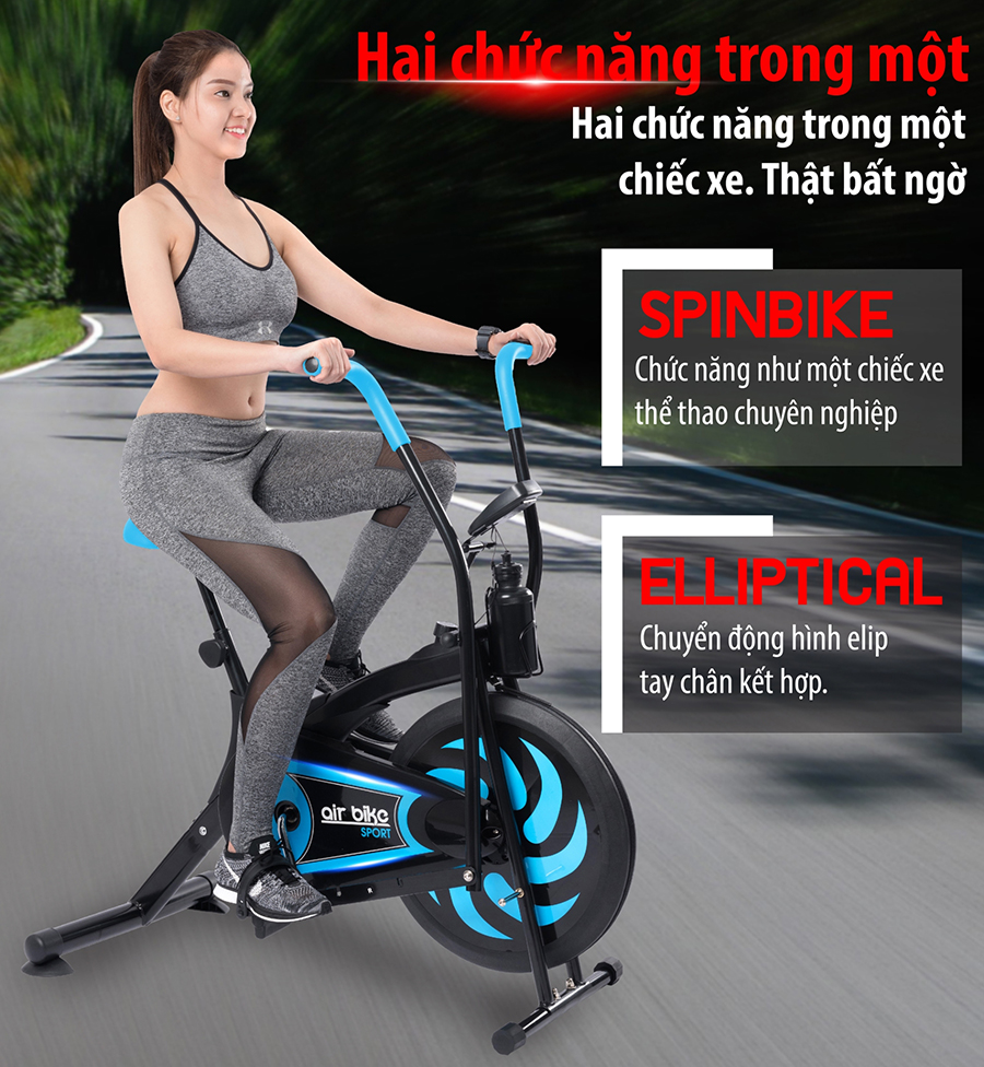 BG-Xe đạp tập thể dục kết hợp tay chân 8701 / 8703 tập luyện trong nhà