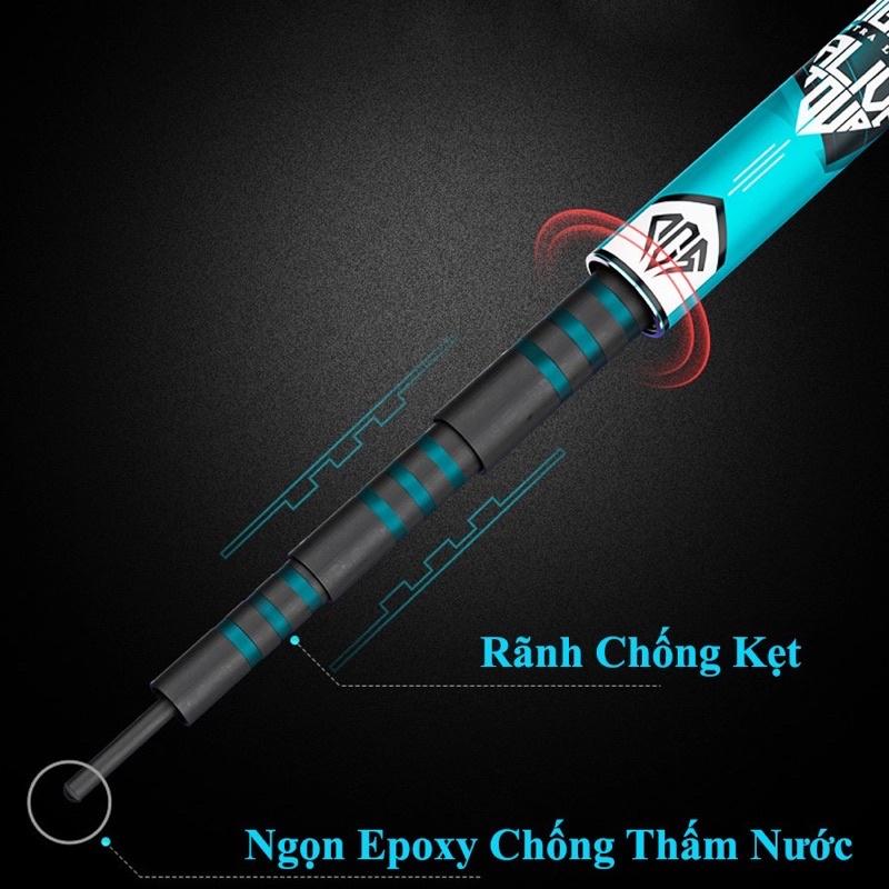 Cần câu tay dài 8m1 hãng chuangwei tải cá 10kg y hình