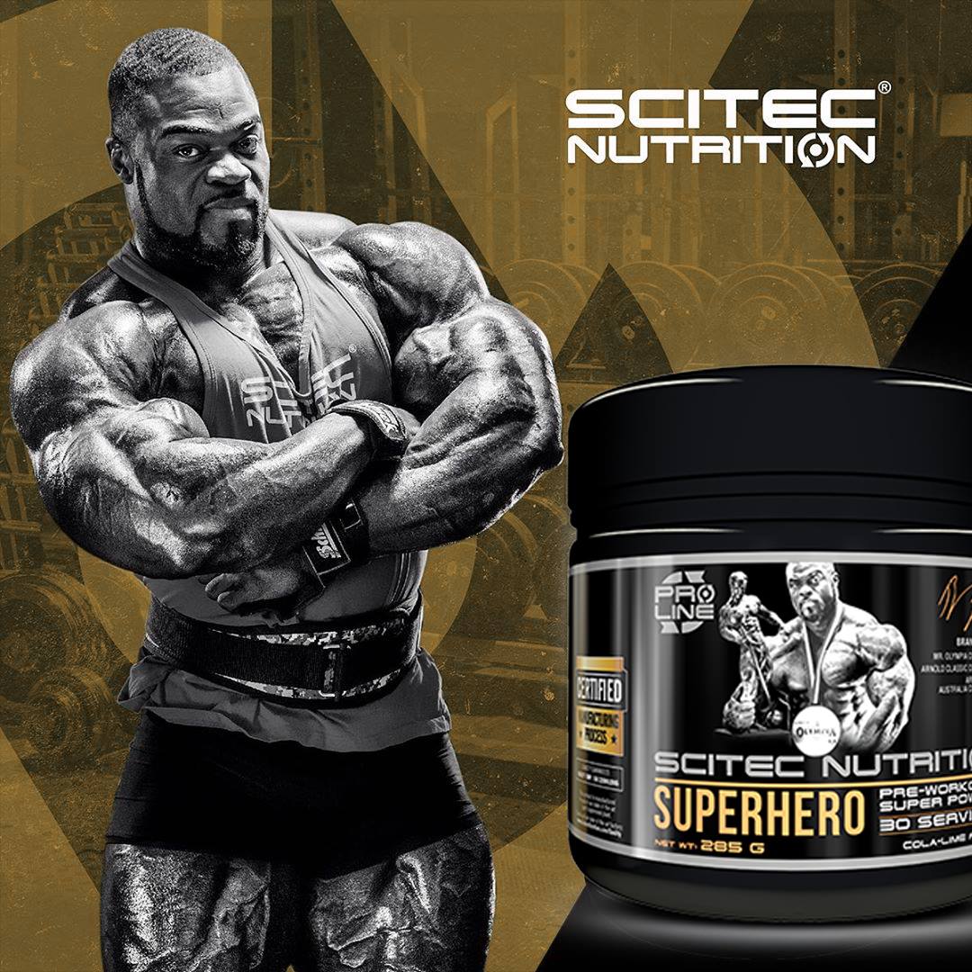 Pre-workout | Supper Hero 285g- 30serving Scitec Nutrition| Tăng sức mạnh, sức bền, sự tập trung tập luyện - Chính hãng