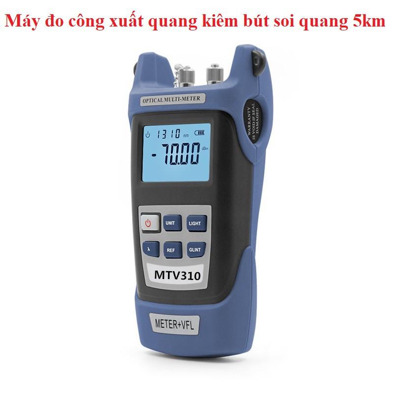 Máy đo công suất Quang MTV310 tích hợp Bút soi Quang 5Km+Kìm tuốt quang CFS-3