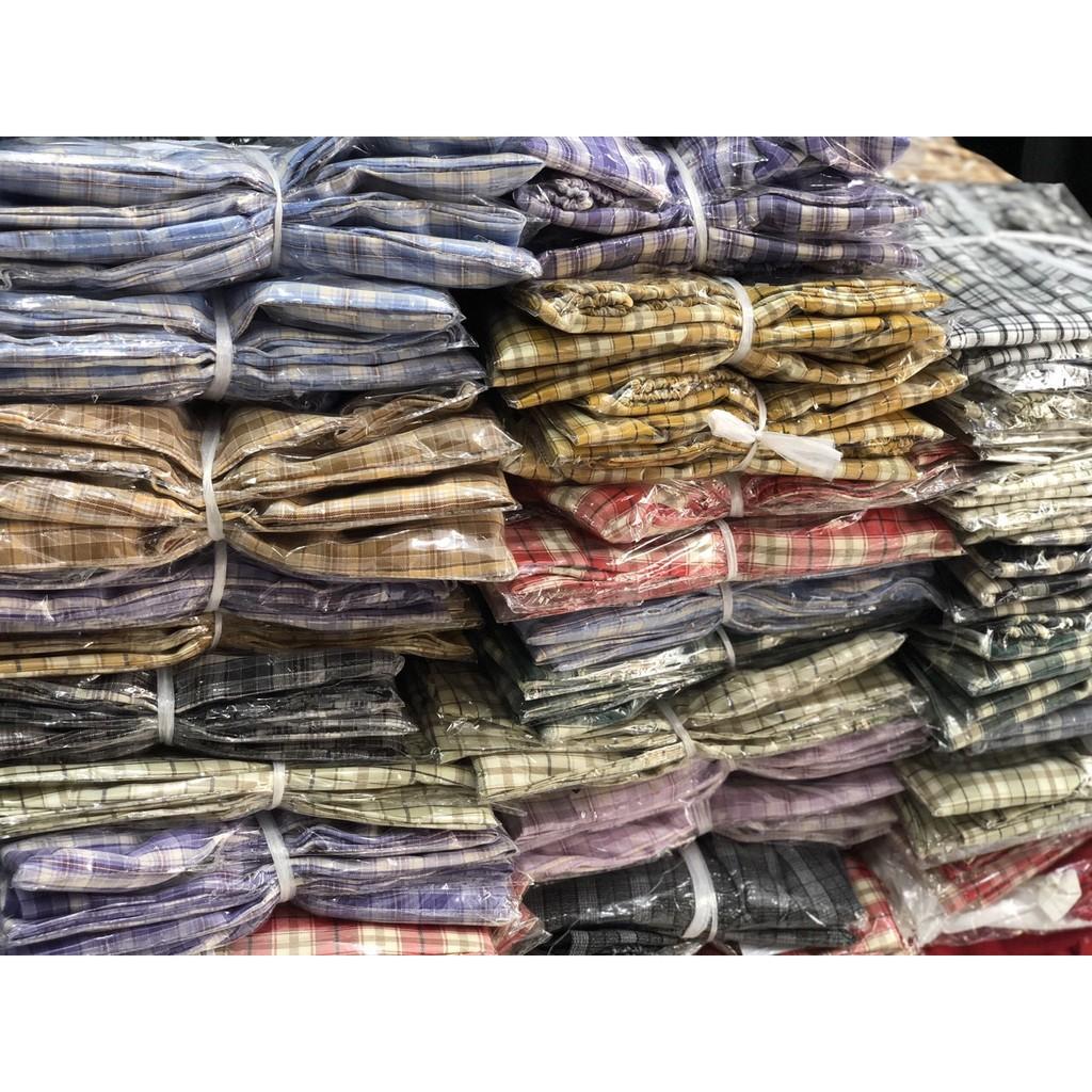 Quần culottes kẻ caro có khóa kéo OR14