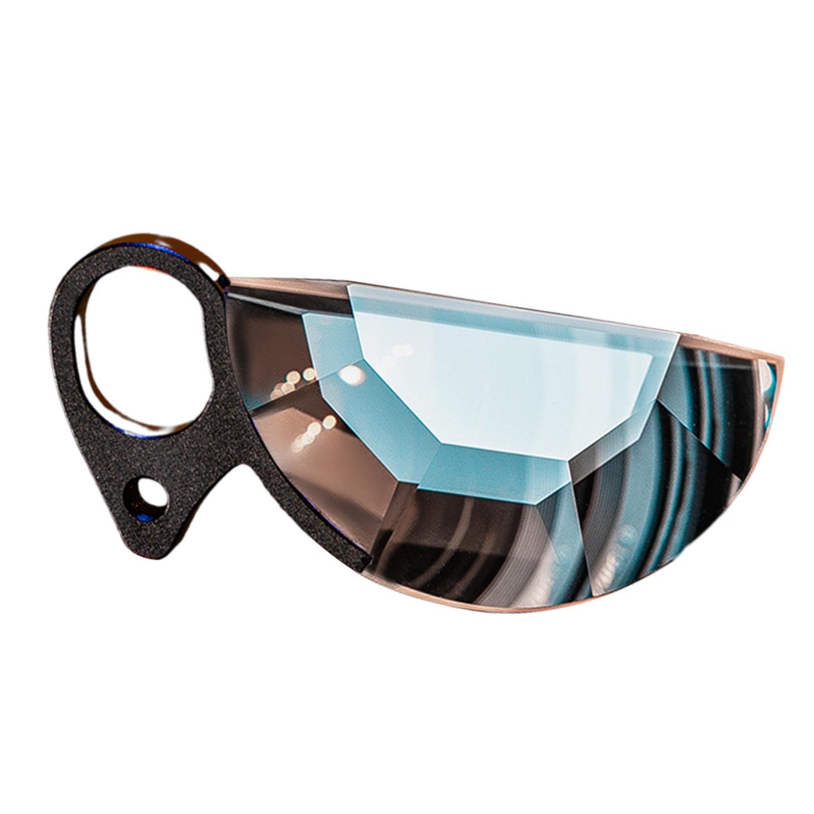 Semicircle Kaleidoscope Camera Lens Filter Optical Glass Prism Photographic