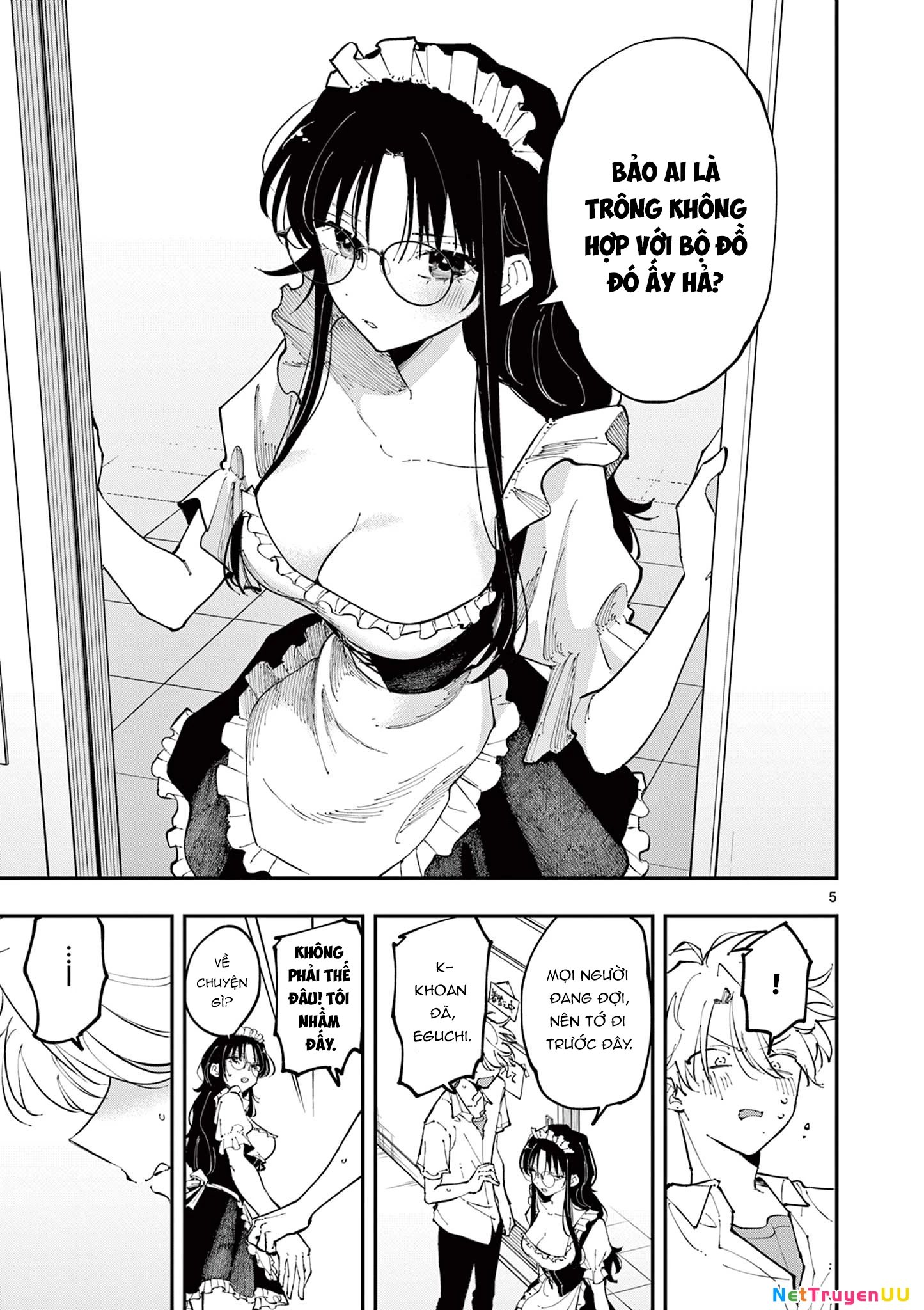 cậu bạn bàn bên cứ nhìn tôi bằng ánh mắt đó - tonari no seki no yatsu ga souiu me de mitekuru chapter 16 5