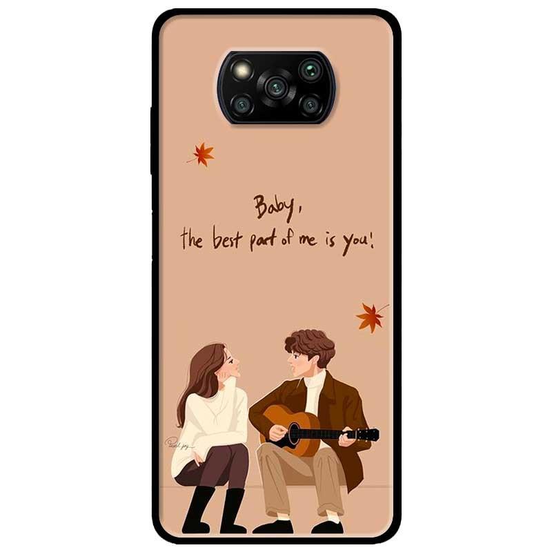 Ốp lưng dành cho Xiaomi Poco X3 mẫu Chàng Trai Đàn