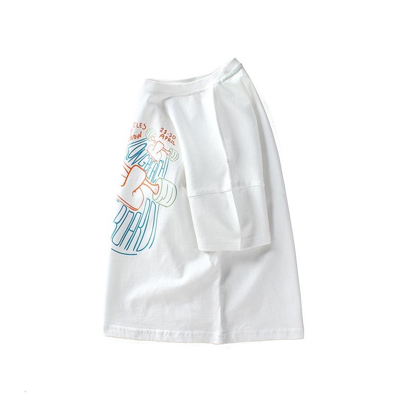 AL12 Size130-160 (21-40kg) Áo thun cho bé trai lớn Thời trang trẻ Em hàng quảng châu