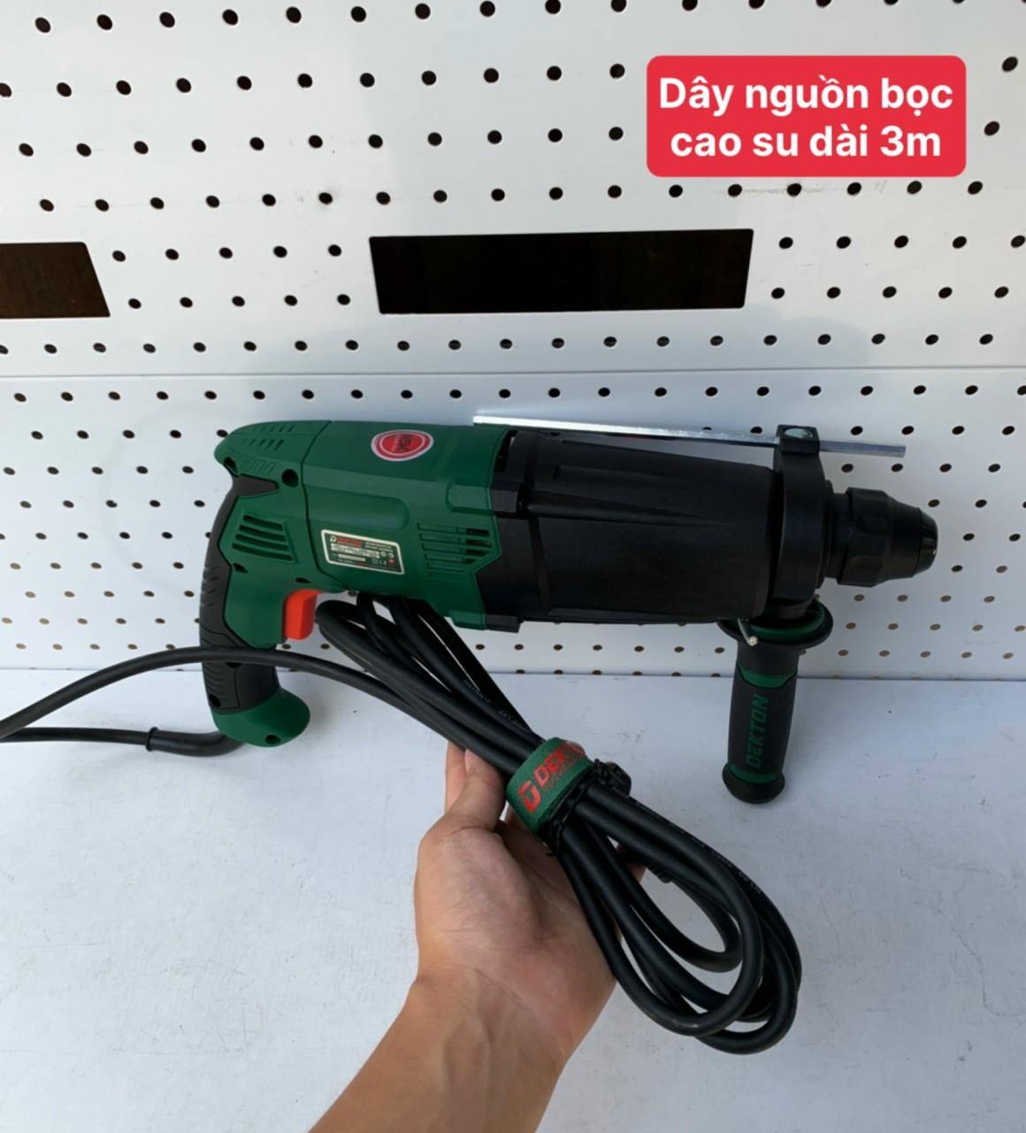 MÁY KHOAN ĐỤC 3 CHỨC NĂNG 950W 26MM DEKTON DK-RH2603PLUSH - HÀNG CHÍNH HÃNG