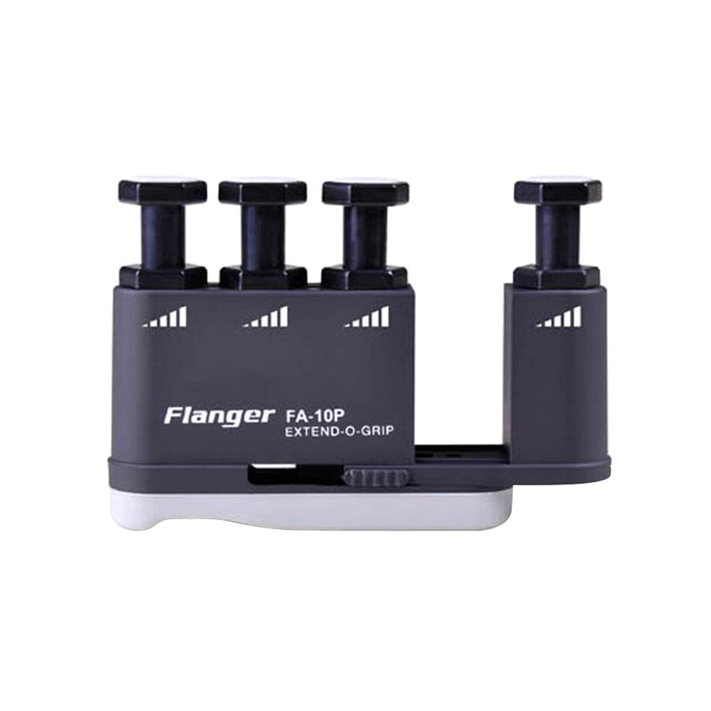 Sunnimix Tay Nhựa Ngón Tay Cẳng Tay Cổ Tay Tập Kéo Dài-O-Cầm Strengthener Đen