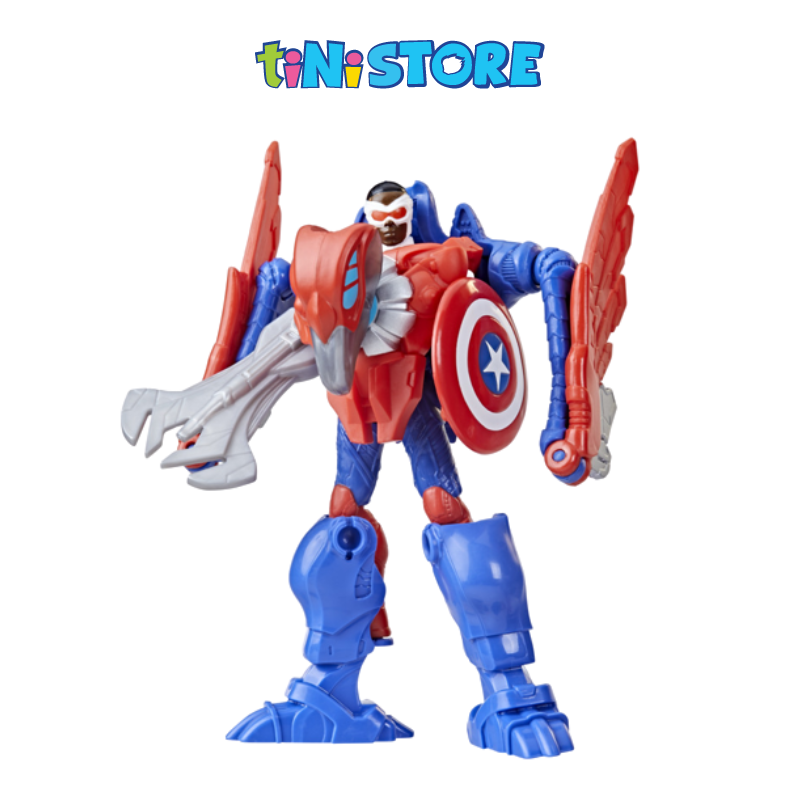 Bộ đồ chơi siêu anh hùng Mech Strike Captain America Avengers