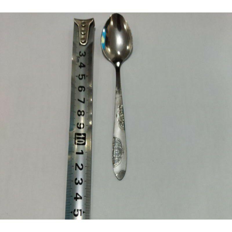 Thìa inox cao cấp dày dặn sáng bóng dài 16.5cm
