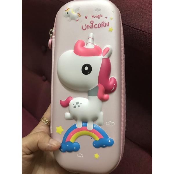 hộp bút 3D cho bé trai và bé gái . Nhựa cao cấp chống sốc - chống nước - tặng kèm ticker
