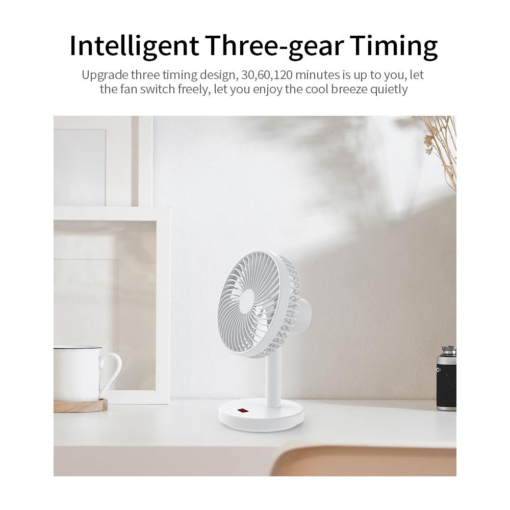 Quạt bàn nhỏ hiển thị đèn LED kỹ thuật số