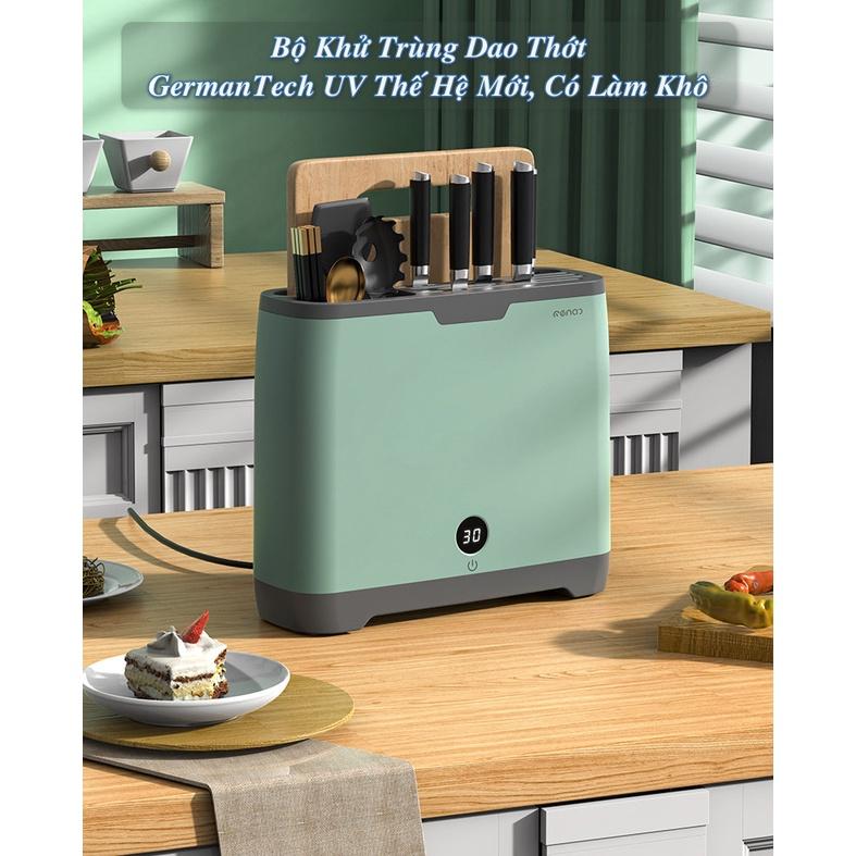 Bộ Khử Trùng Dao Thớt GermanTech UV Thế Hệ Mới, Có Làm Khô - Home and Garden