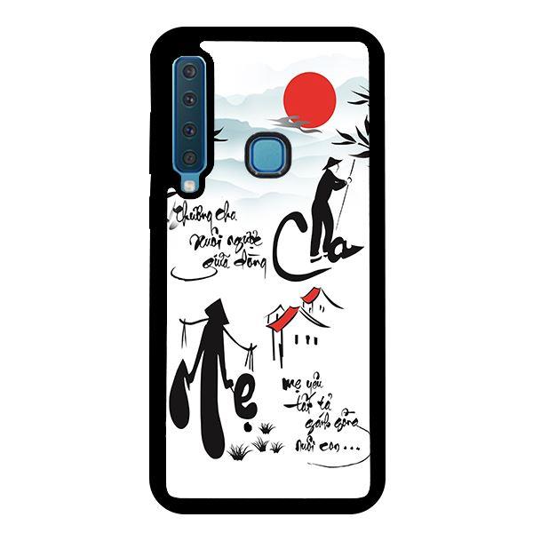Ốp lưng cho Samsung Galaxy A9 2018 mẫu thư pháp 1 - Hàng chính hãng