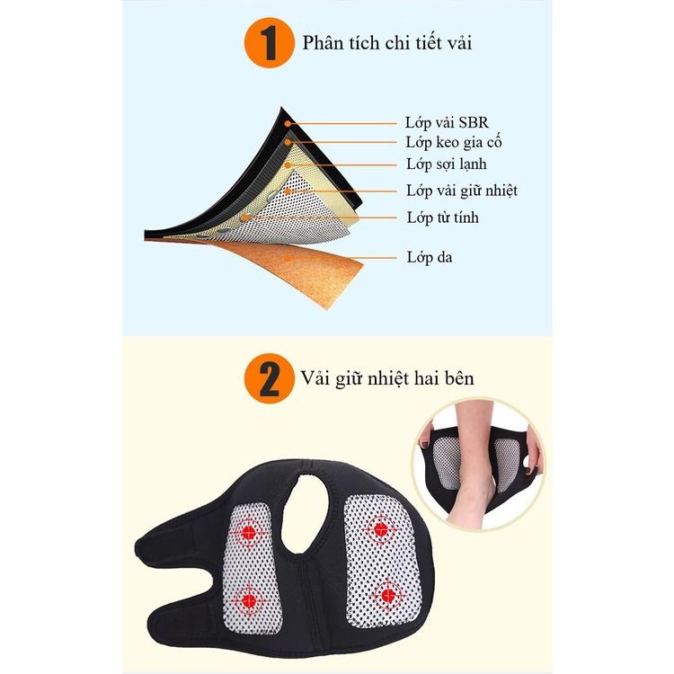 Đai cố định bảo vệ mắt cá chân AOLIKES – 1050