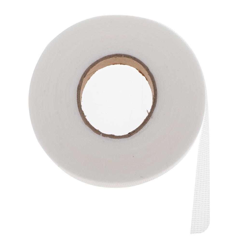 54 Yards Adhesive Hemming Tape Iron On Sewing Fabric Fusing Tape 1cm White