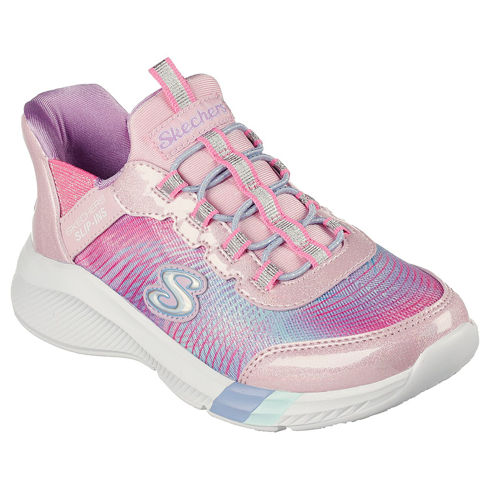 Skechers Bé Gái Giày Thể Thao Thường Ngày, Đi Học Slip-Ins Foamies Dreamy Lites - 303514L-LPMT