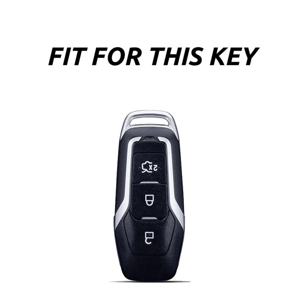 Vỏ bọc chìa khóa điều khiển từ xa bằng TPU cho Ford Mondeo 3 4 5 MK3 MK4 MK5 Focus 3 4 Ranger S C Max Explorer Fiesta