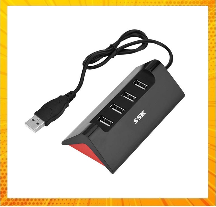 Hub Chia Cổng USB 3.0 Từ 1 Ra 4 SSK SHU835 - Hàng Nhập Khẩu