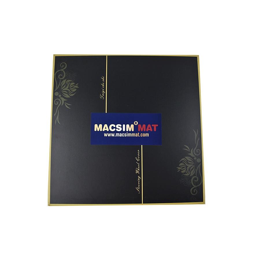 Bọc vô lăng cao cấp Toyota Prado chất liệu da thật 100%khâu tay thủ công size M phù hợp các loại xe nhãn hiệu Macsim mã 8912