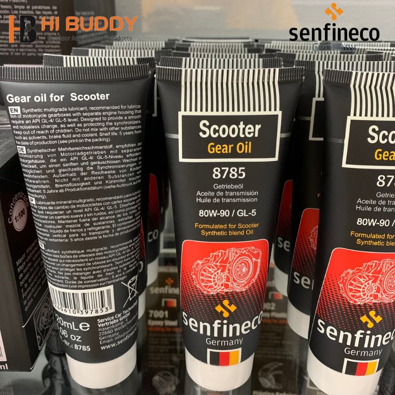 Nhớt Láp, Nhớt Hộp Số Xe Tay Ga SENFINECO 8785 Scooter Gear Oil 80W-90