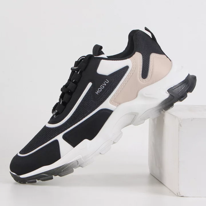 Giày Thể Thao Nam GEMI - Giày Sneaker Màu Đen - Xanh, Giày Chạy Bộ Thể Thao Phiên Bản Hàn Quốc - G5461
