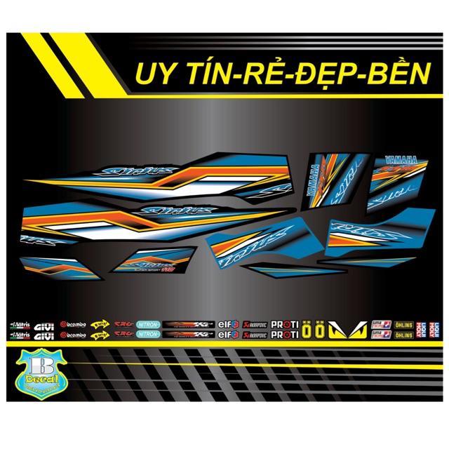 Tem rời Sirius xăng cơ V2 nhận đổi màu theo yêu cầu