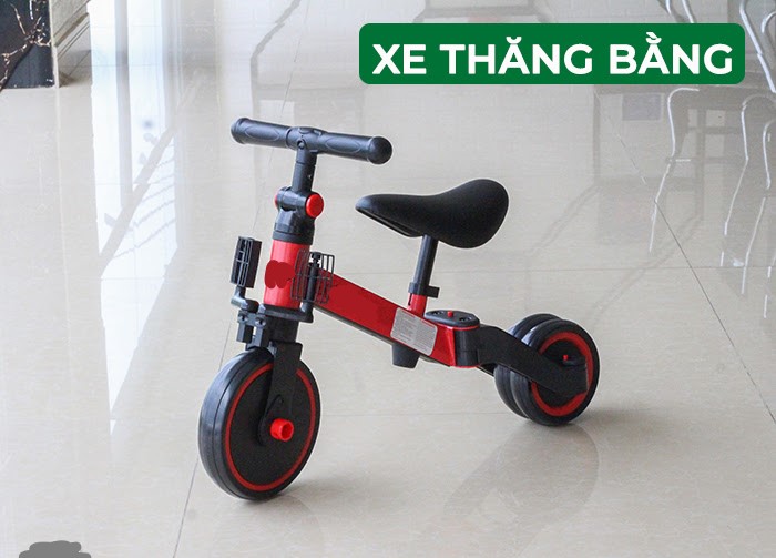 Xe đạp đa năng 3 bánh - cân bằng - Chòi chân AS006