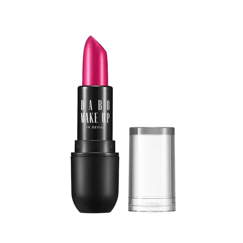 Son thỏi siêu lì chuẩn màu Dabo Make Up Real RouGe Matte Hàn Quốc No.101 (Magenta Pink) + Móc khoá