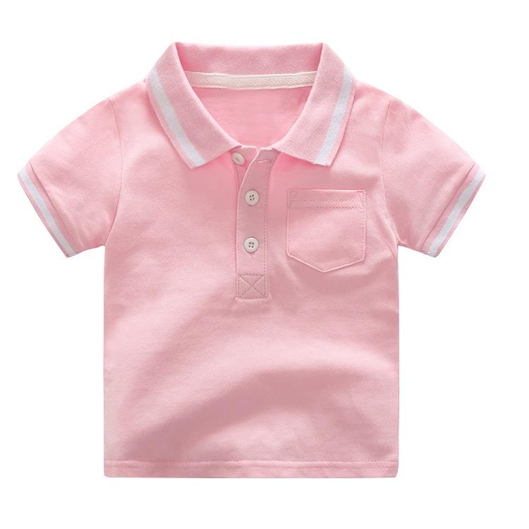 ÁO POLO COTTON BÉ TRAI 11-30KG BASIC