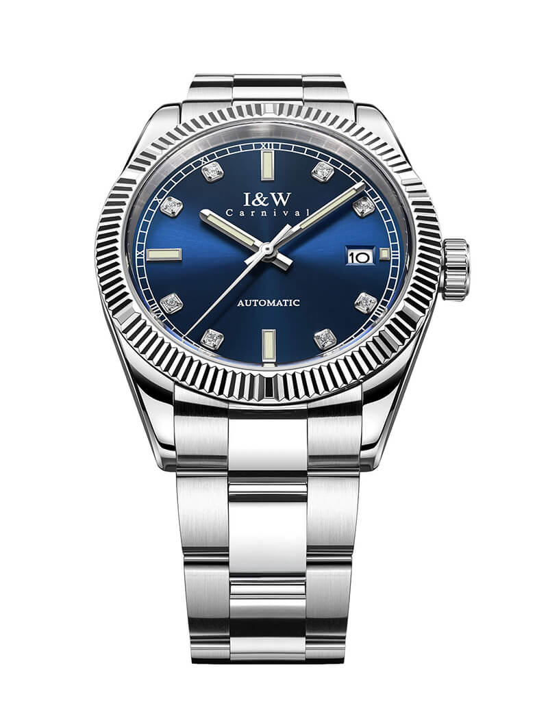 Đồng hồ nam chính hãng IW CARNIVAL IW786G-1,,kính sapphire,chống xước,chống nước 30m,Bh 24 tháng,máy cơ (automatic)