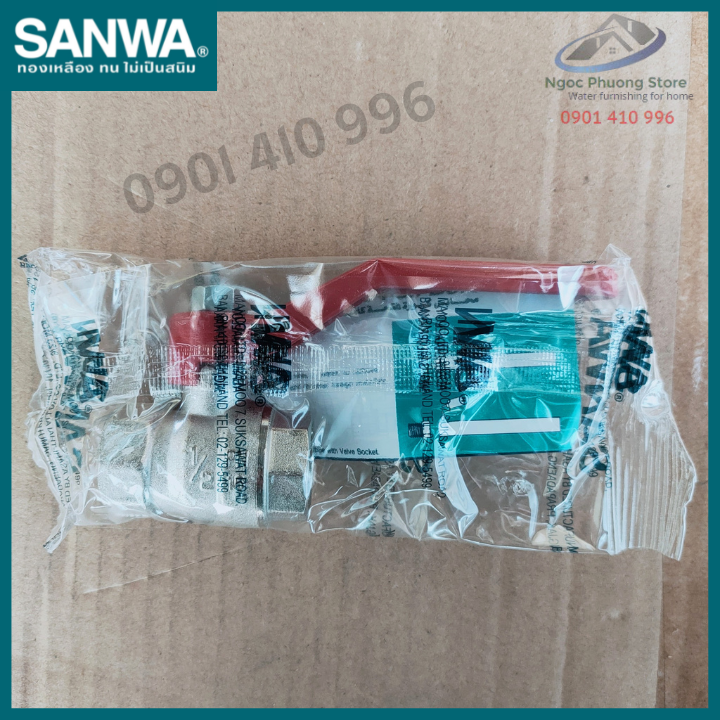 Van bi tay gạt dài SANWA Phi 21mm, Phi 27mm, Phi 34mm BV15FB
