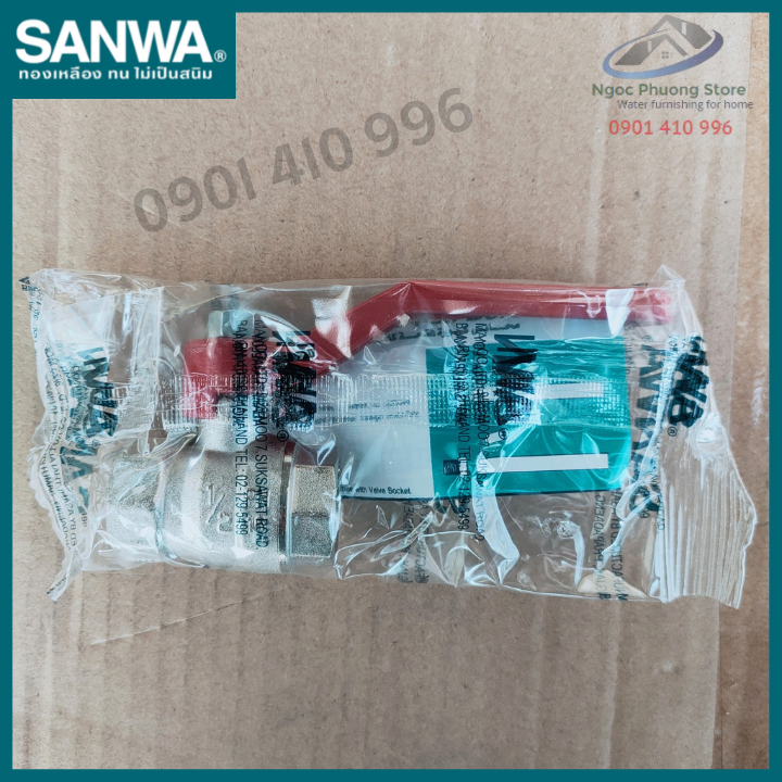 [SANWA THÁI LAN] Van bi tay gạt dài SANWA Phi 21mm, Phi 27mm, Phi 34mm BV15FB