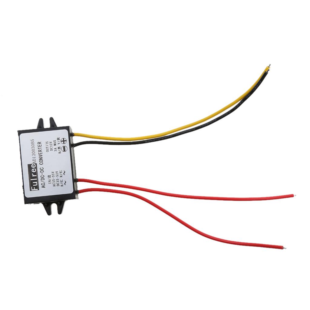 AC DC to 12V DC Buck Converter Step Down Module Power Supply Volt Waterproof Regulator
