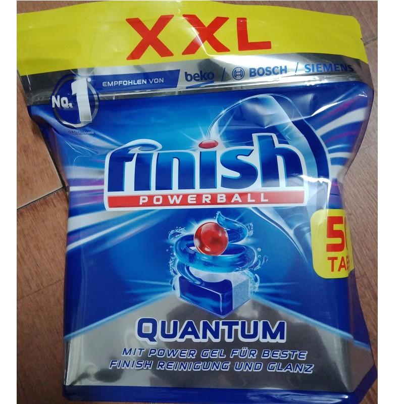 Viên rửa chén bát Finish quantum túi 50 viên