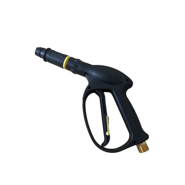 Súng xịt rửa xe lõi kim loại dài 34cm,ĐK ren ngoài Ø22mm,gắn được bình tạo bọt tuyết máy xịt rửa xe áp lực cao,SUNG2,hiệu HTC