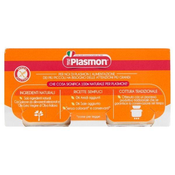 Lốc Hỗn Hợp Nghiền Cá Hồi Và Khoai Tây Plasmon 160g (Lốc 2 Hũ x 80g)