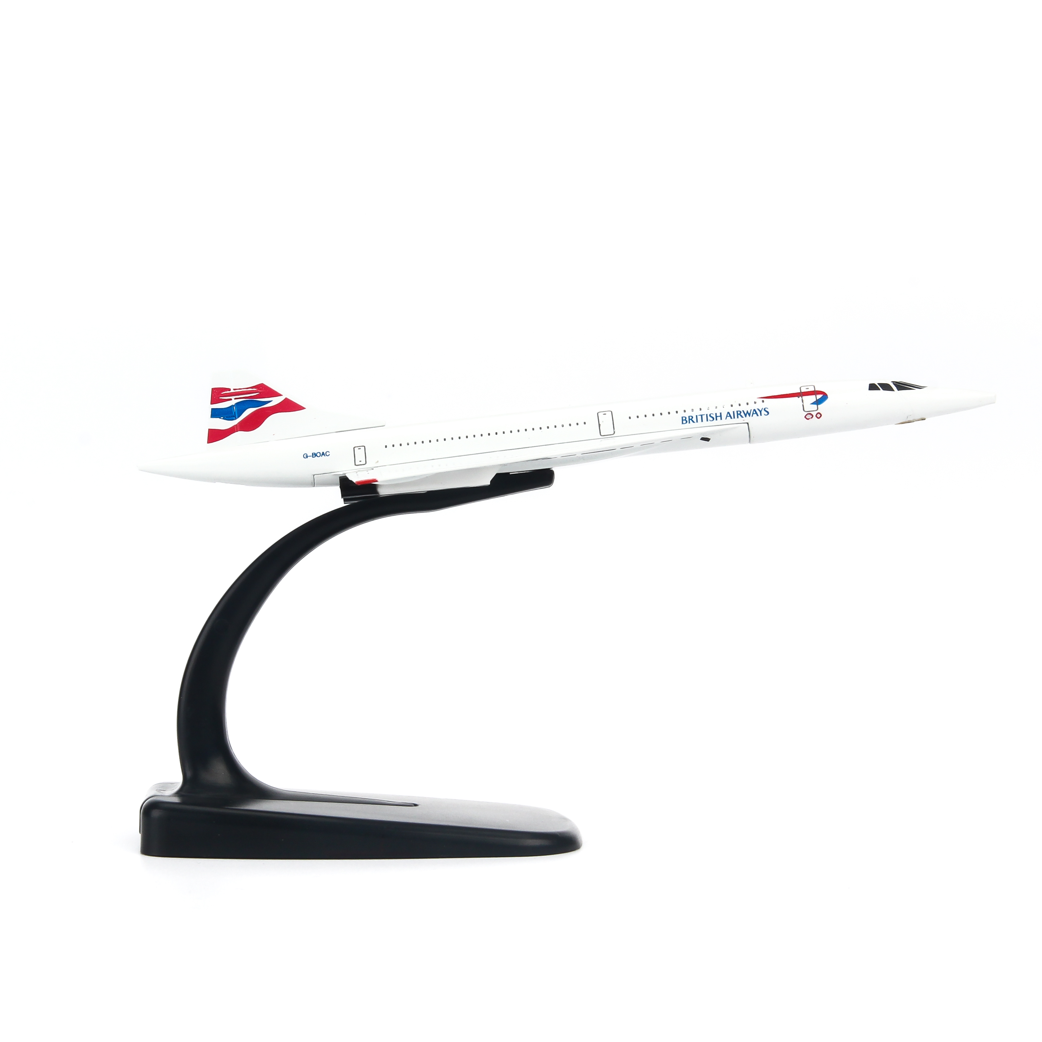 Mô hình máy bay Concorde British Airways 16cm MBMHS16