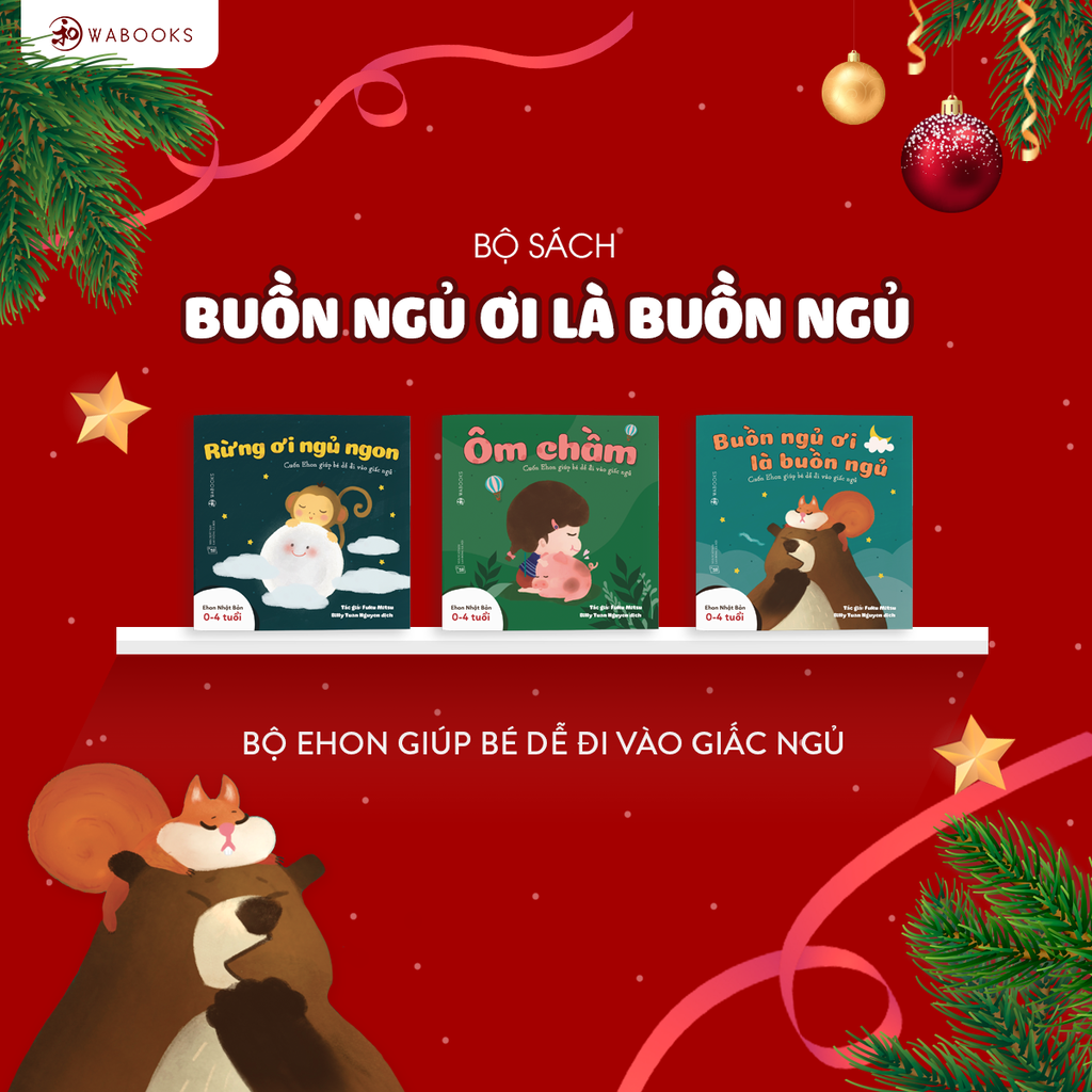 Combo Sách Ehon 9 Cuốn Moi Moi, Âm Thanh, Buồn Ngủ  Cho Bé 0 - 2 Tuổi