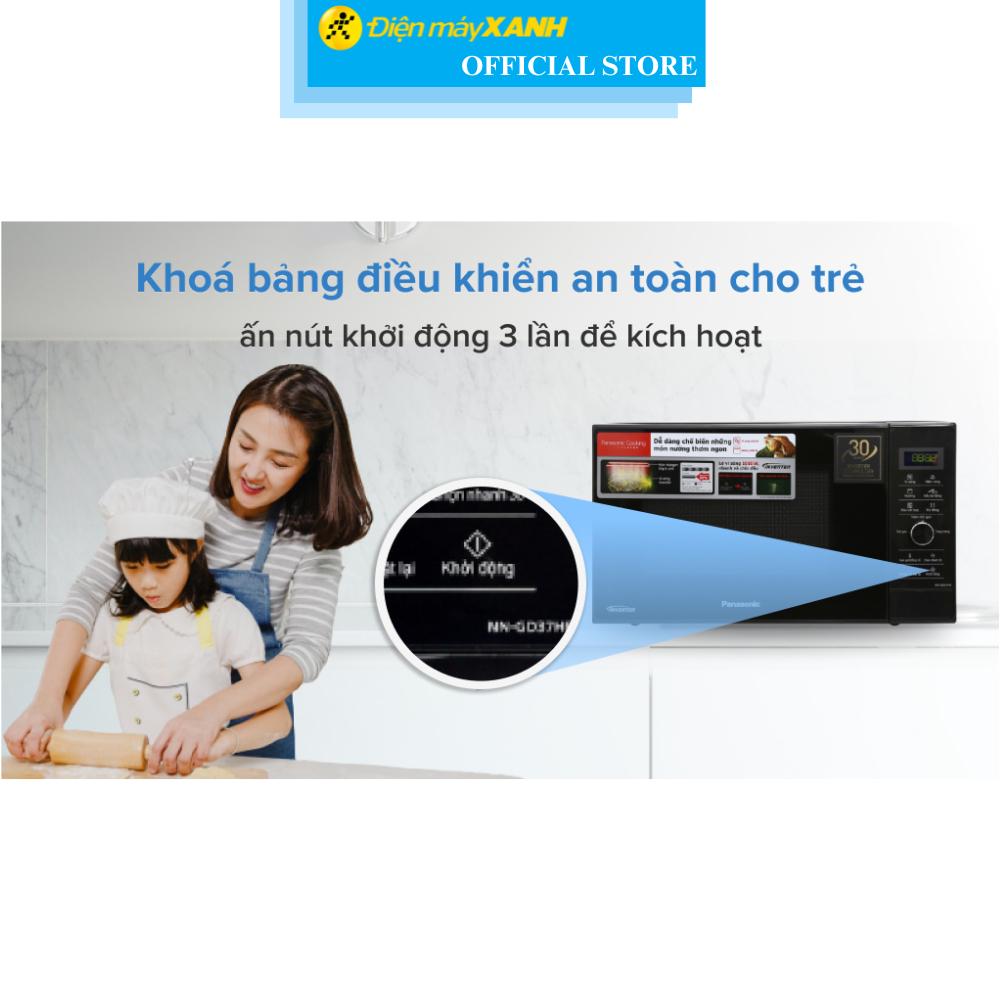 Lò vi sóng có nướng inverter Panasonic NN-GD37HBYUE 23 lít - Hàng Chính Hãng