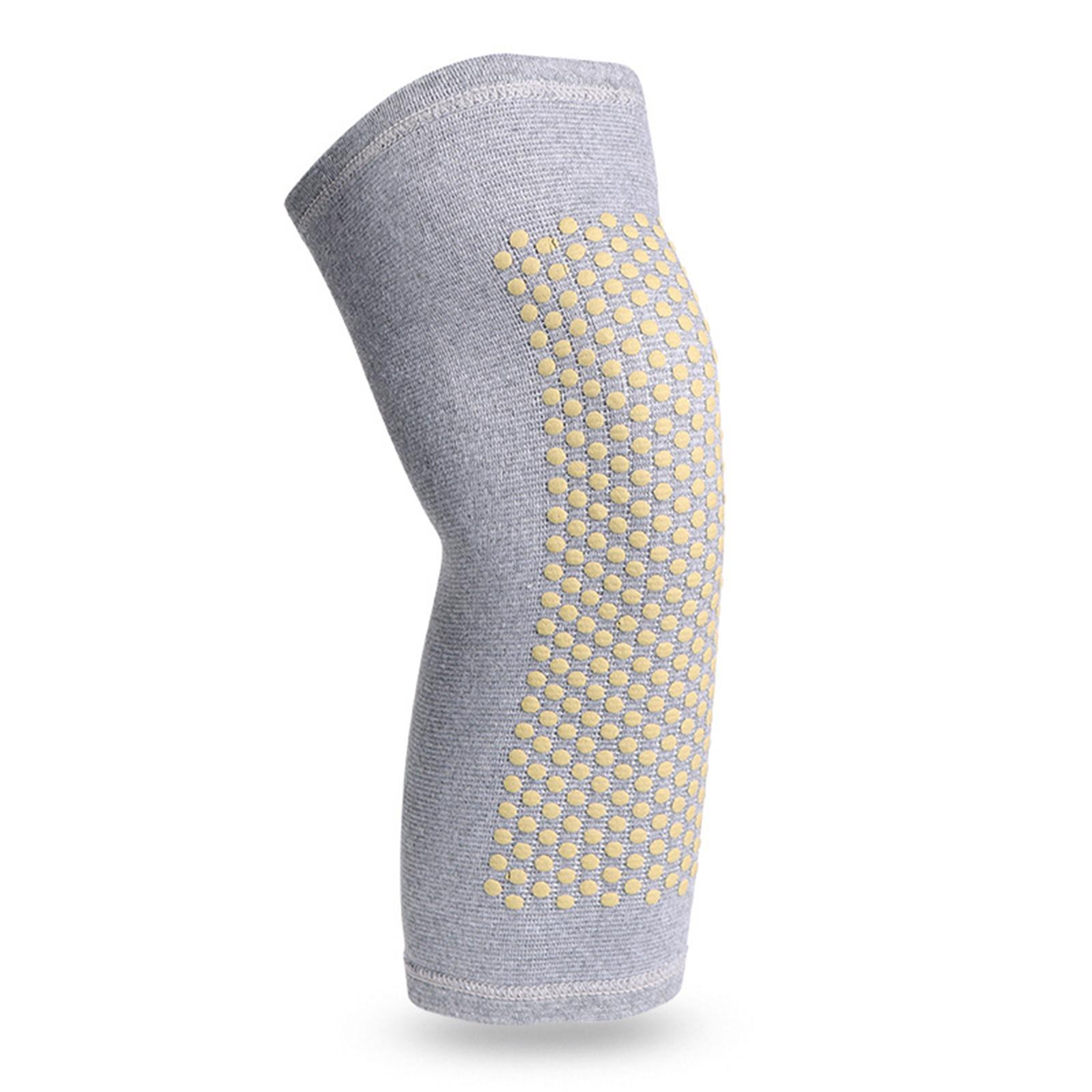 2PCS Knee Support Knee C ompression Sleeve Brace Comp ression Band Breathable Design for Running Basketball Baseball Hiking Sport Activities