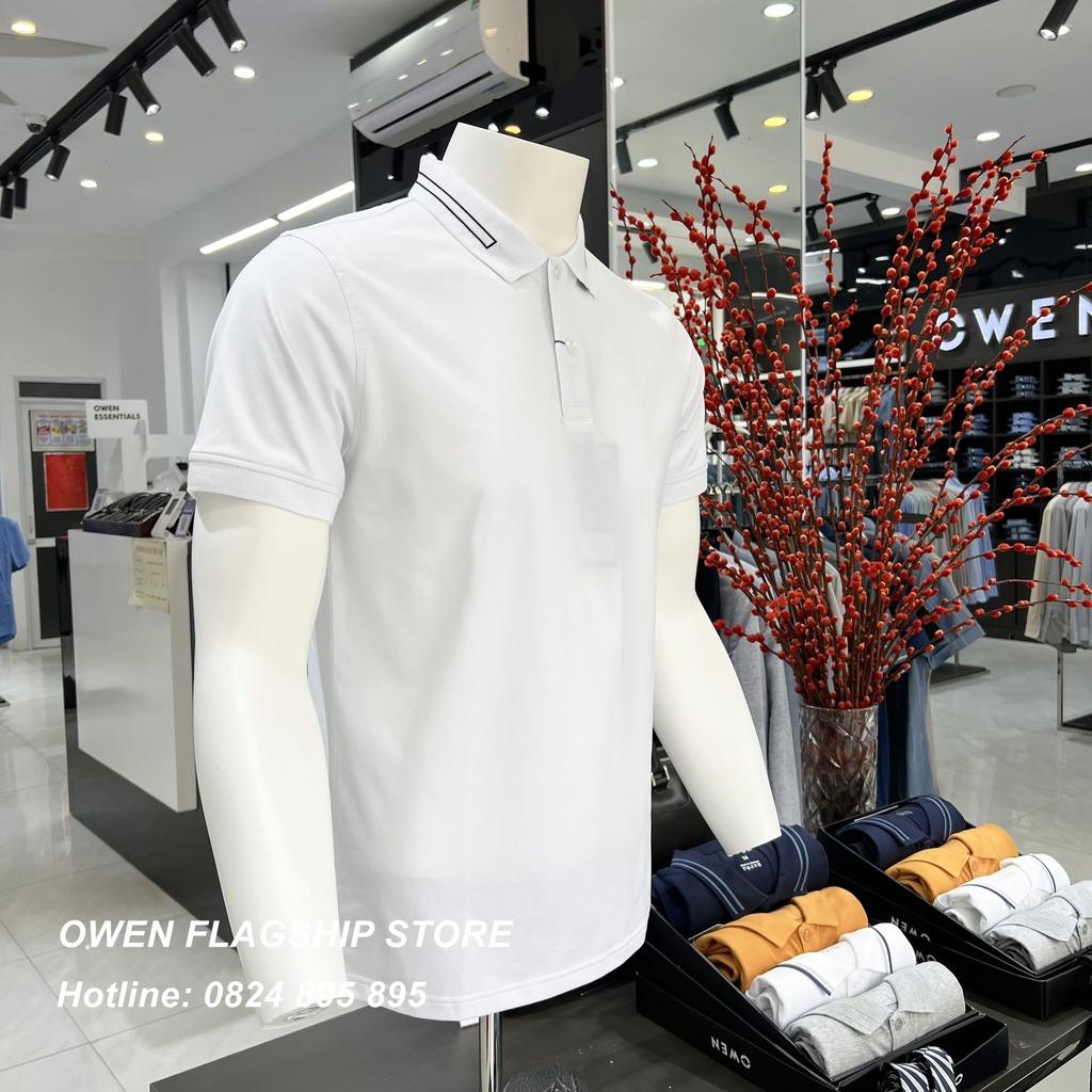 Áo Polo nam Owen chất Cotton thấm hút mồ hôi thoáng mát Mã APV231341