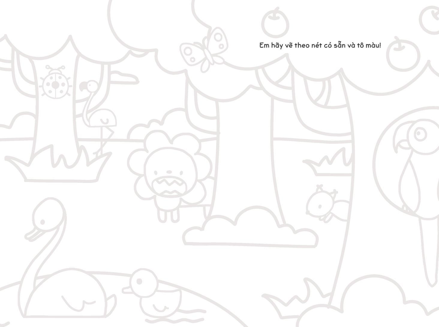 Vẽ Vạn Vật Từ Những Nét Đơn Giản - Vẽ Thú Vật Chim Muông