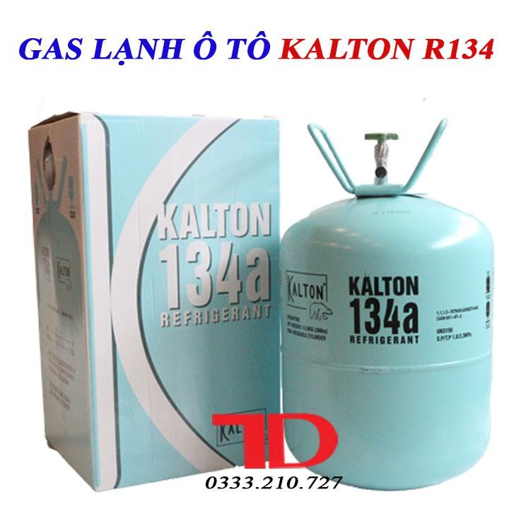 Gas lạnh ô tô R134 KALTON 13.6KG, Môi chất lạnh R134